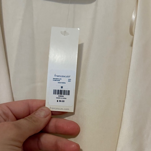 Champagne Ruffle Dress - Picture 2 of 5